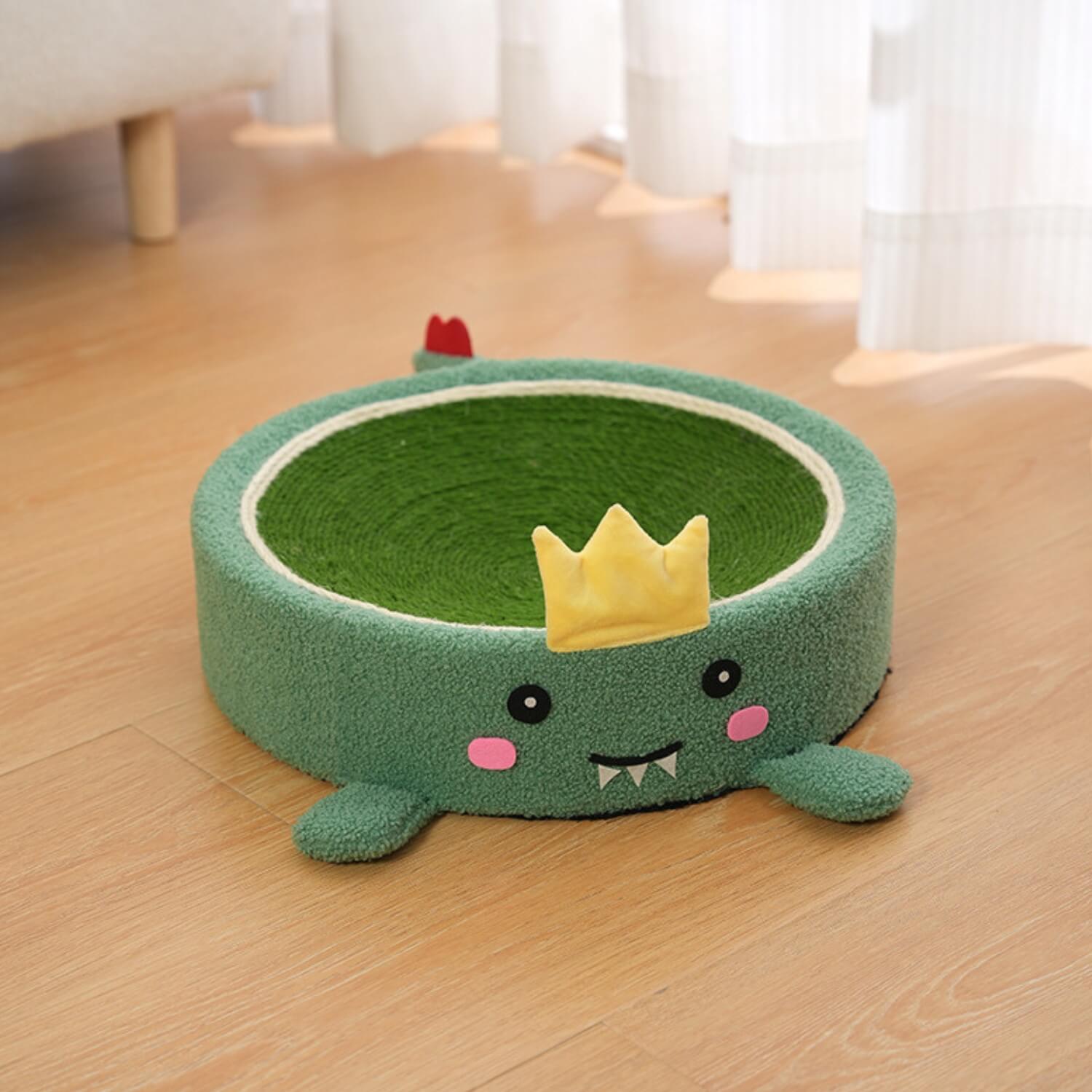 duurzaam sisal katten krabnest dinosaurus